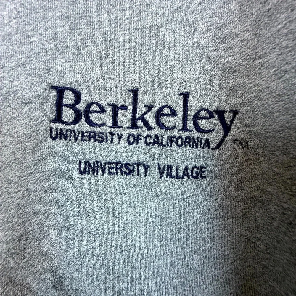 University of California Berkeley New Era Bomber Sweatshirt Mens L Preppy Miguel